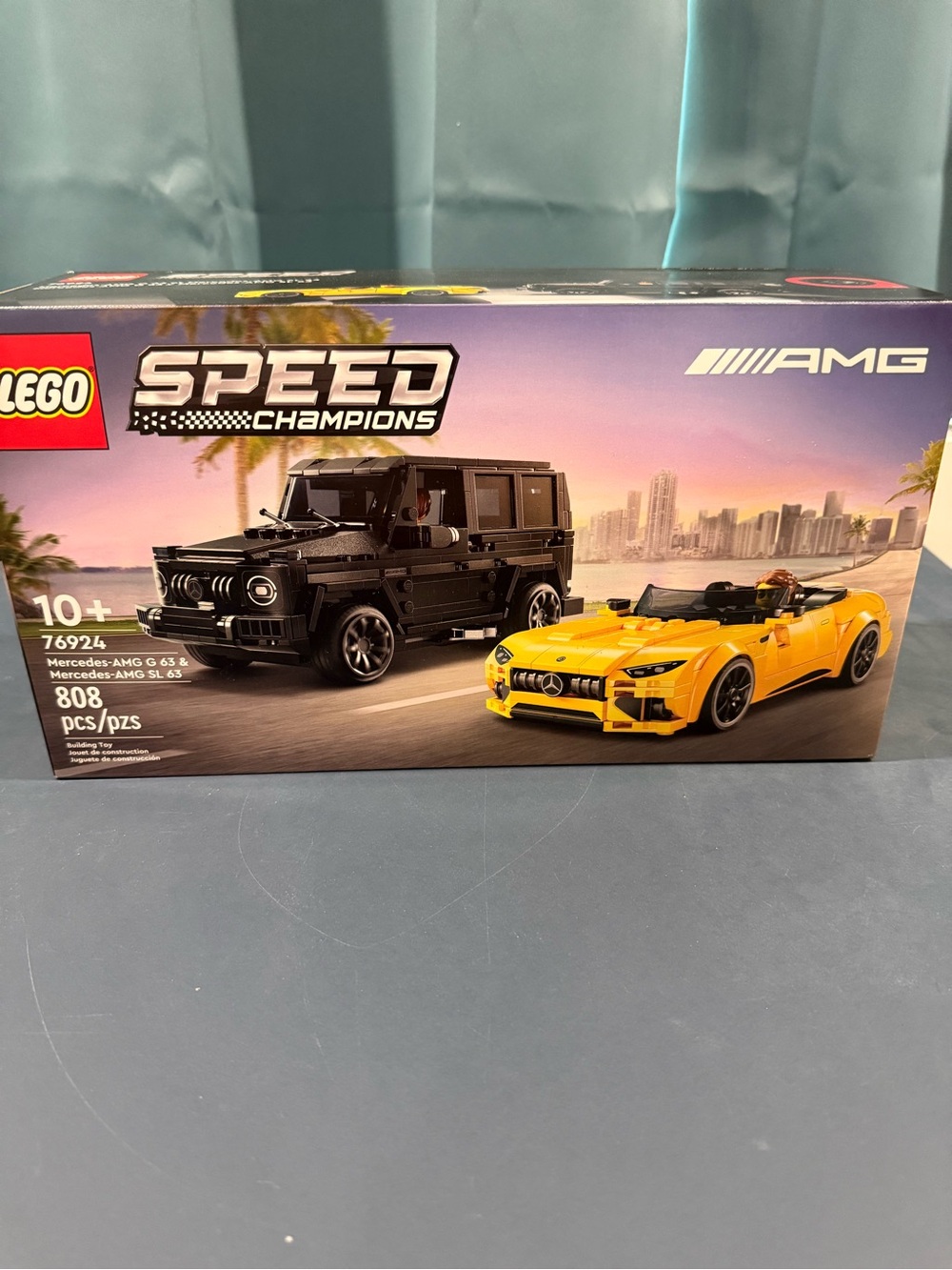 Lego Speed Champions Mercedes-AMG G 63 & AMG SL 63 - Black & Yellow